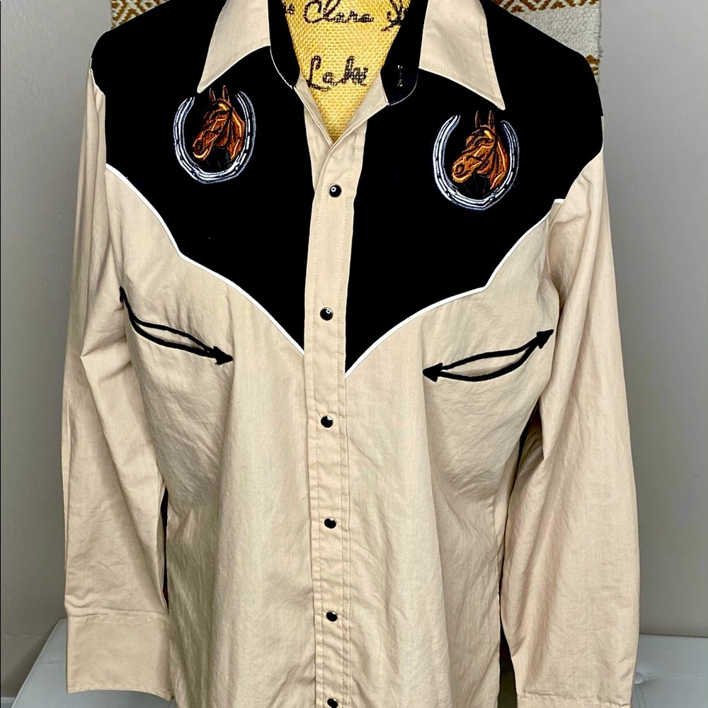 Vintage 1878 ELY Cattleman Button up
